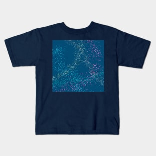 Rainbow Sparkles Abstract Pattern Kids T-Shirt